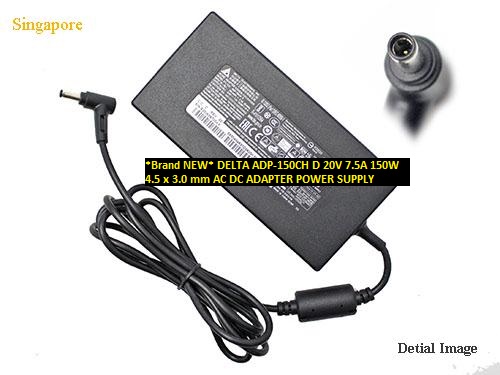 *Brand NEW* DELTA ADP-150CH D 20V 7.5A 150W 4.5 x 3.0 mm AC DC ADAPTER POWER SUPPLY